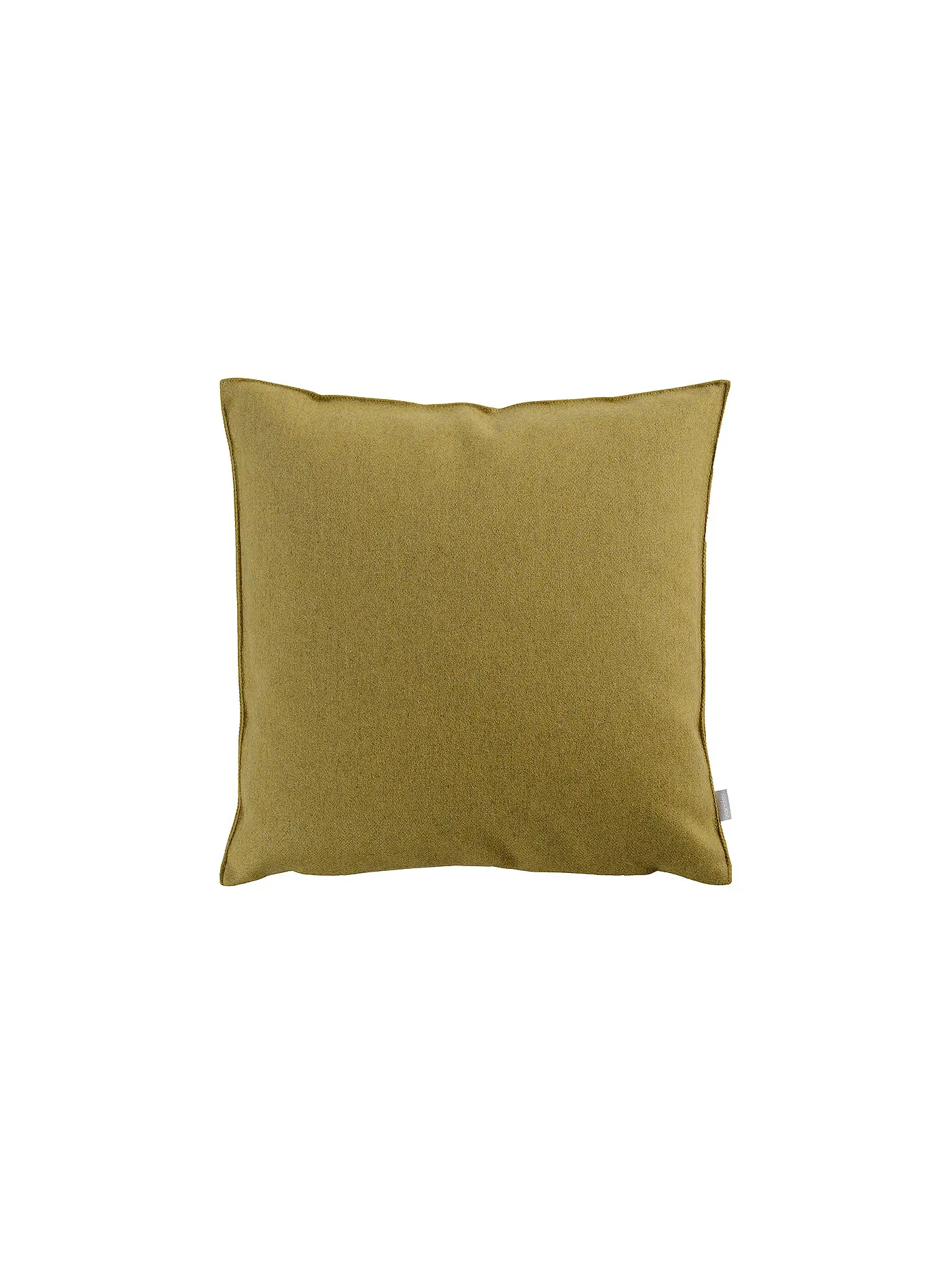 SANDER | Kissenhülle Wool 50x50cm Nightshadow Blue | senf